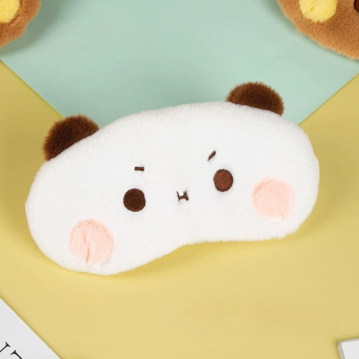 Bubu Dudu Fluffy Sleep Mask – Block Light 一二布布毛绒眼罩遮光睡眠专用