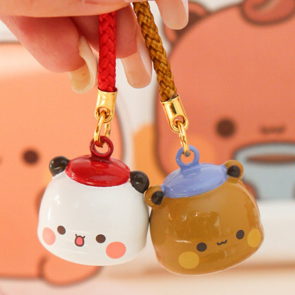 Bubu Dudu Cute Bell Charm – Lucky Mini Bell 一二布布可爱铃铛挂件 招财小铃铛