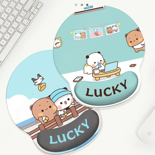 Bubu Dudu Cute Office Mouse Pad 一二布布可爱办公鼠标垫