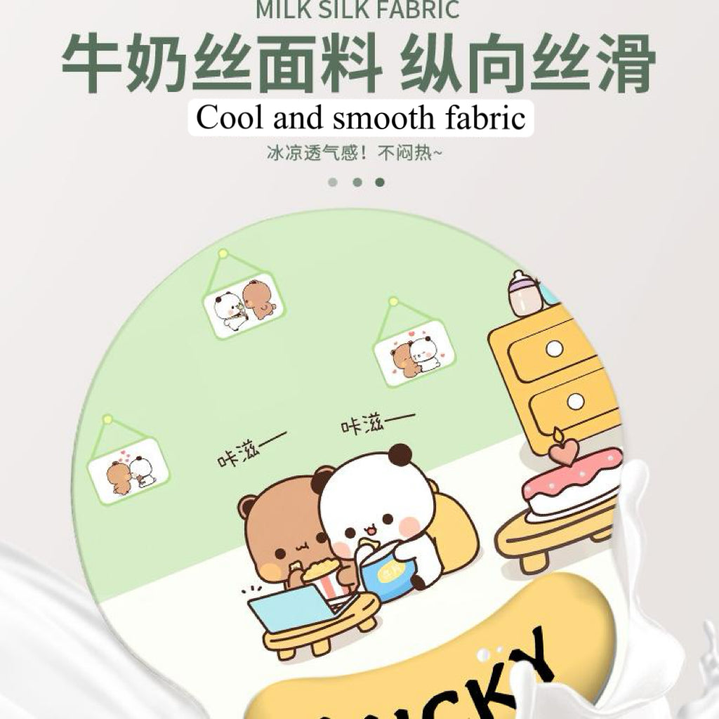Bubu Dudu Cute Office Mouse Pad 一二布布可爱办公鼠标垫