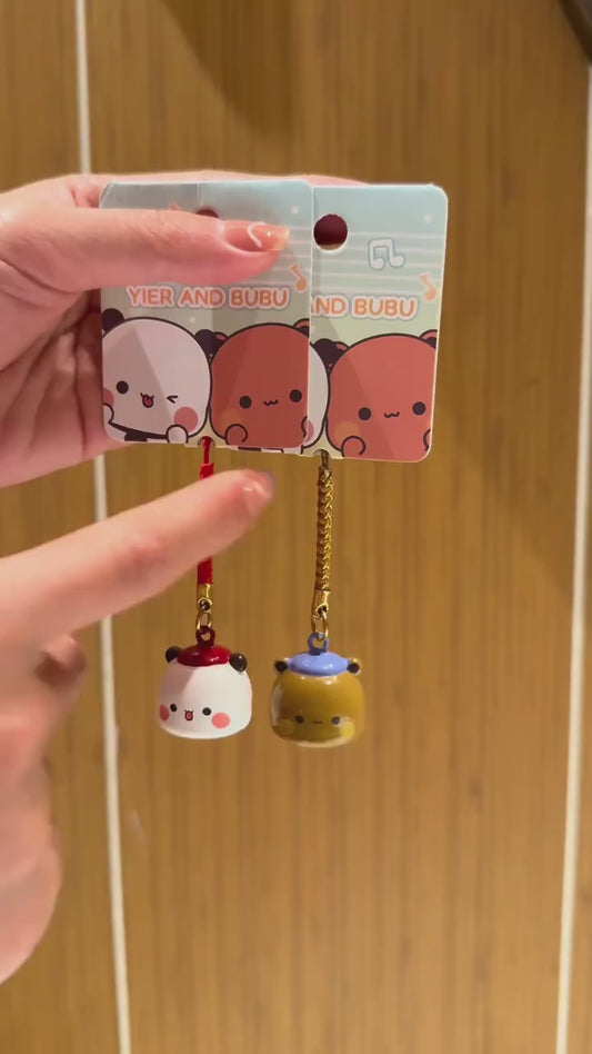 Bubu Dudu Cute Bell Charm – Lucky Mini Bell 一二布布可爱铃铛挂件 招财小铃铛
